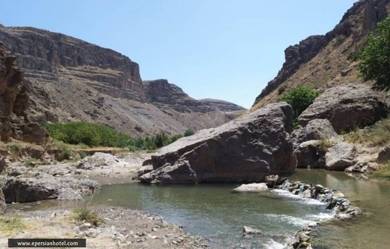 حجم اب رودخانه دره ال 